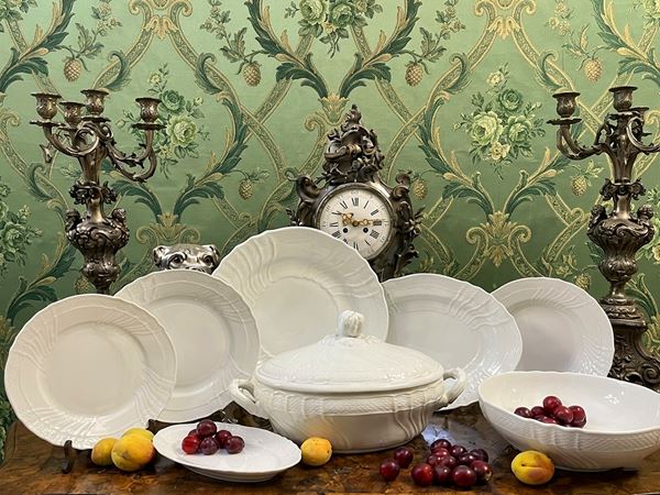 Porcelain dinner service, Vecchia Ginori, Richard Ginori