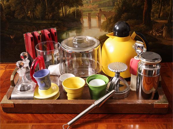 Assortment of table accessories