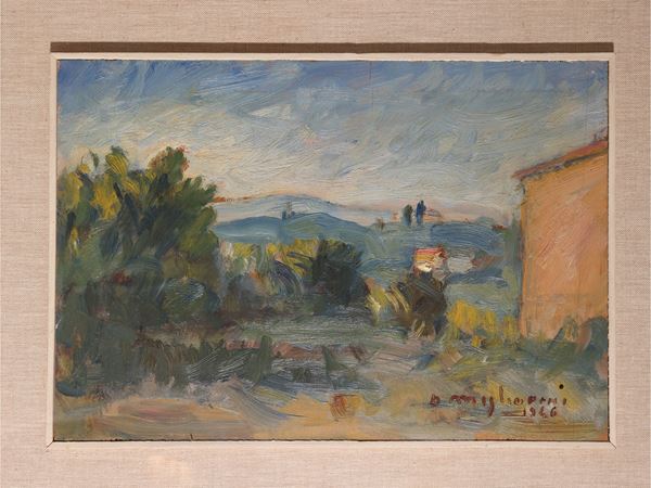 Paesaggio toscano 1946