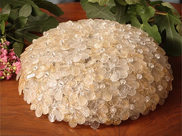 Plafoniera in vetro soffiato, Barovier & Toso