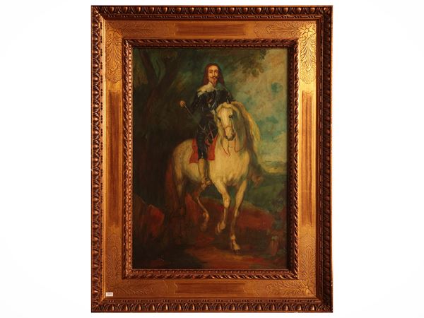 Carlo I a cavallo