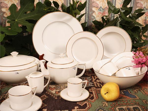 Set of porcelain plates, Limoges