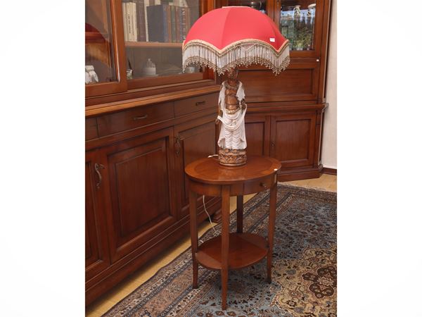 Tavolino da appoggio in satinwood