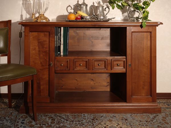Small bookcase in soft wood