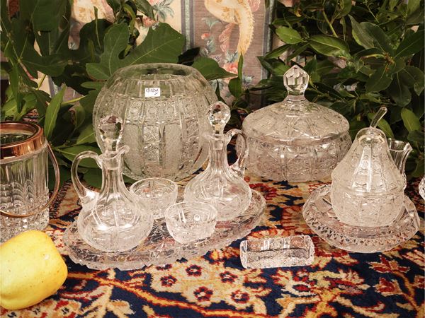 Crystal accessories for the table