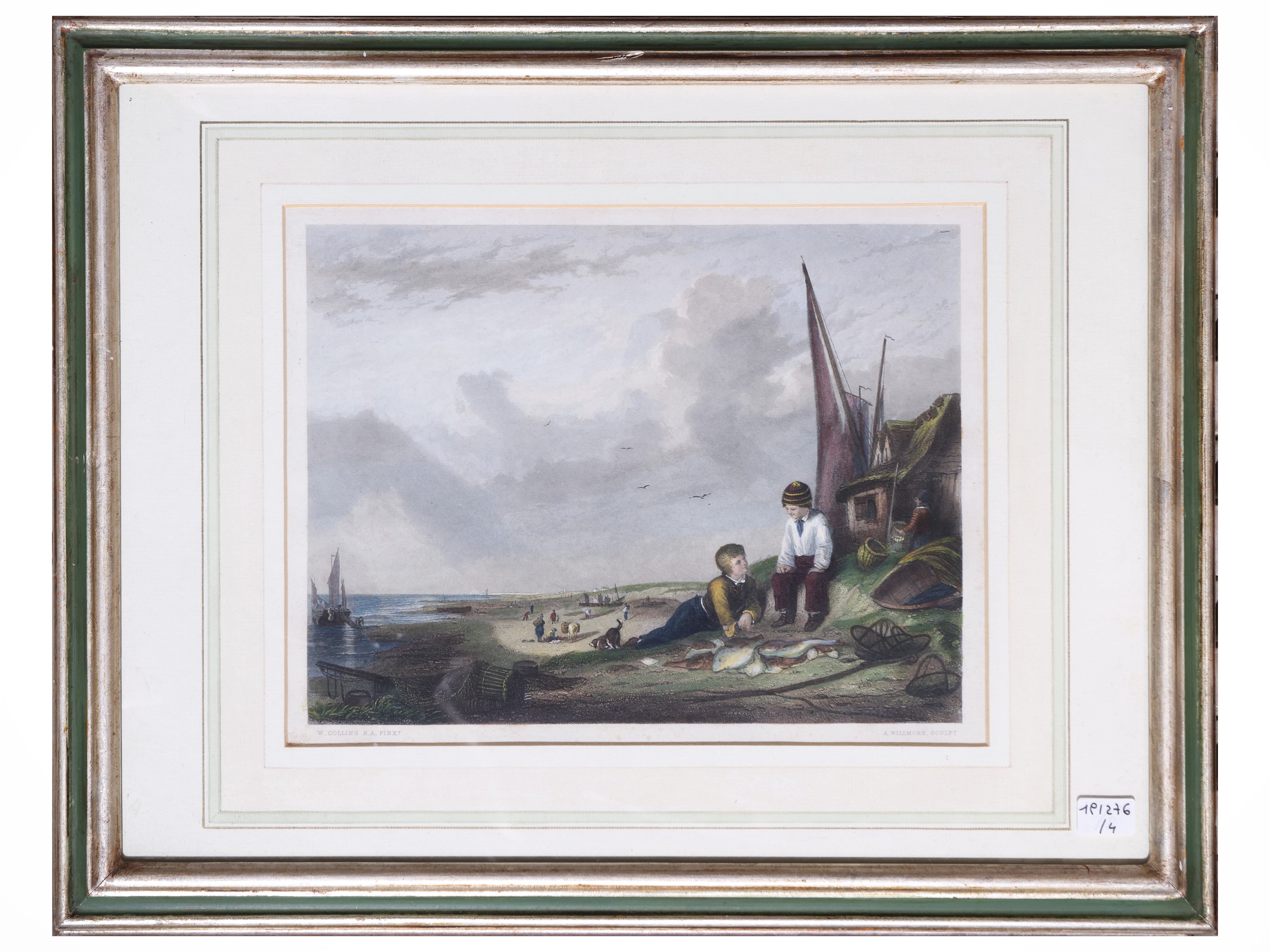 Arthur Willmore, Incisioni con scene marine e personaggi (raccolta), XIX secolo