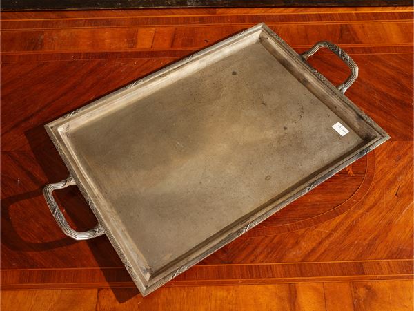 Glove tray in 900 silver