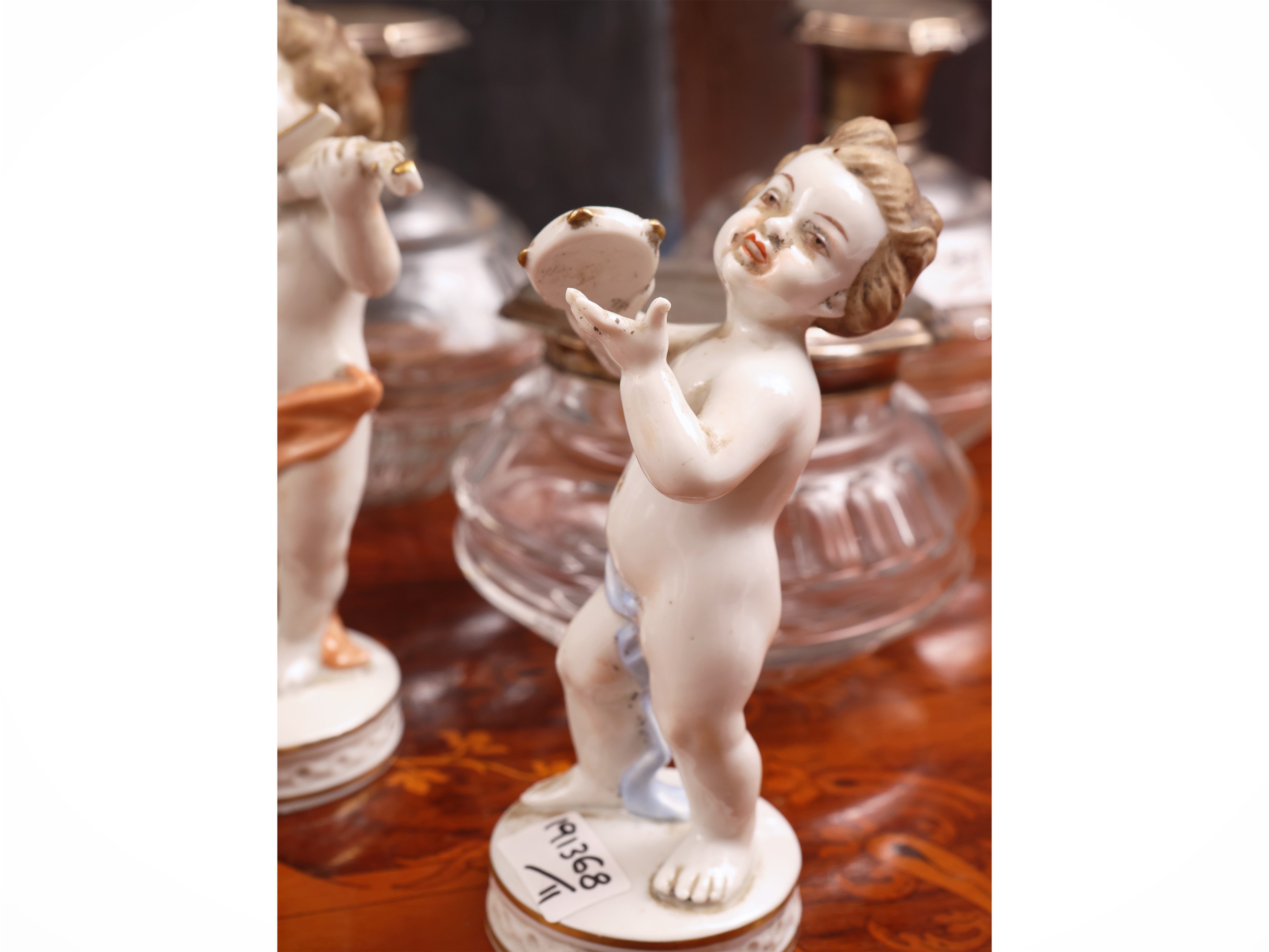Galanterie d’epoca, porcellana e cristallo/argento (XIX/XX secolo)