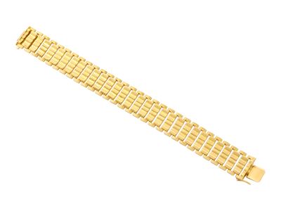 Bracciale, oro giallo 18 kt, anni ’50