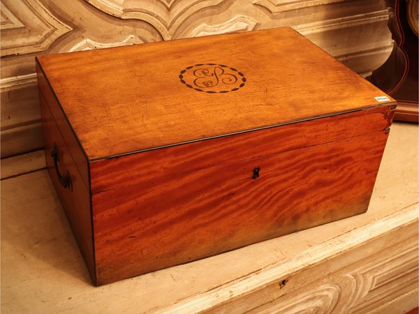 Large mahogany box