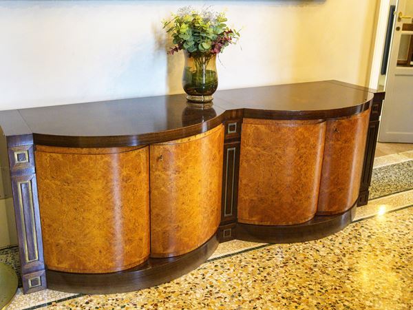 Credenza bassa in radica