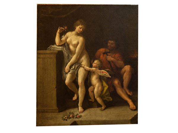 Venere, Amore e Vulcano