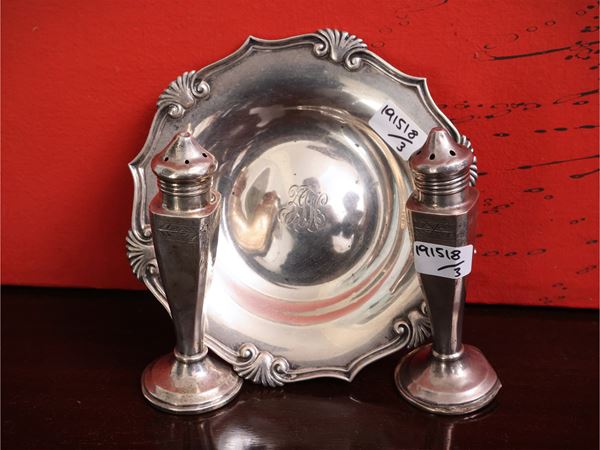 Sterling silver table accessories  - Auction A Villa in Florence - Maison Bibelot - Casa d'Aste Firenze - Milano