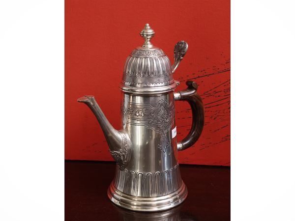 Caffettiera in argento