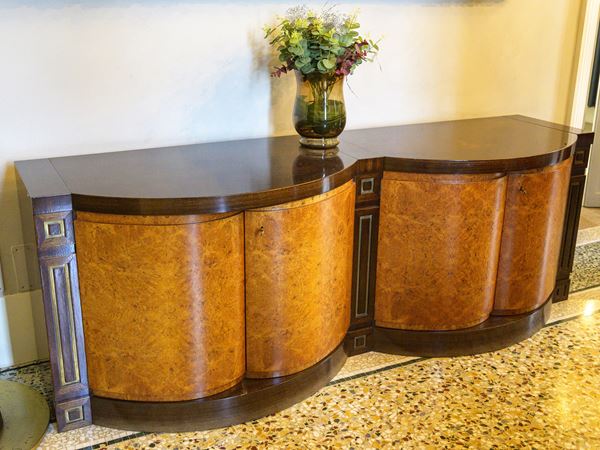 Credenza bassa in radica
