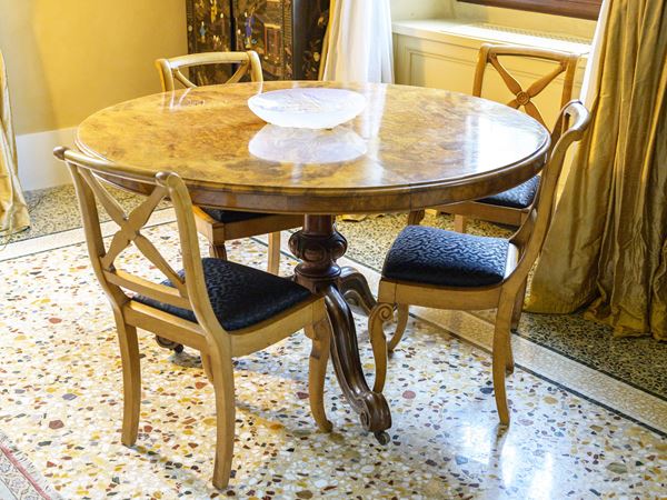 Large briar dining table