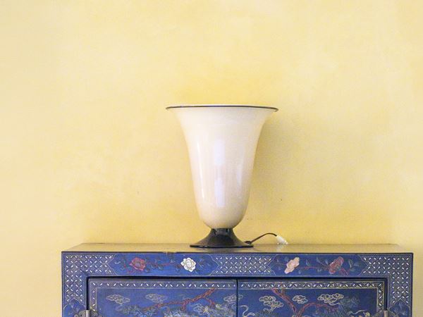 Lume da tavolo in vetro di Murano