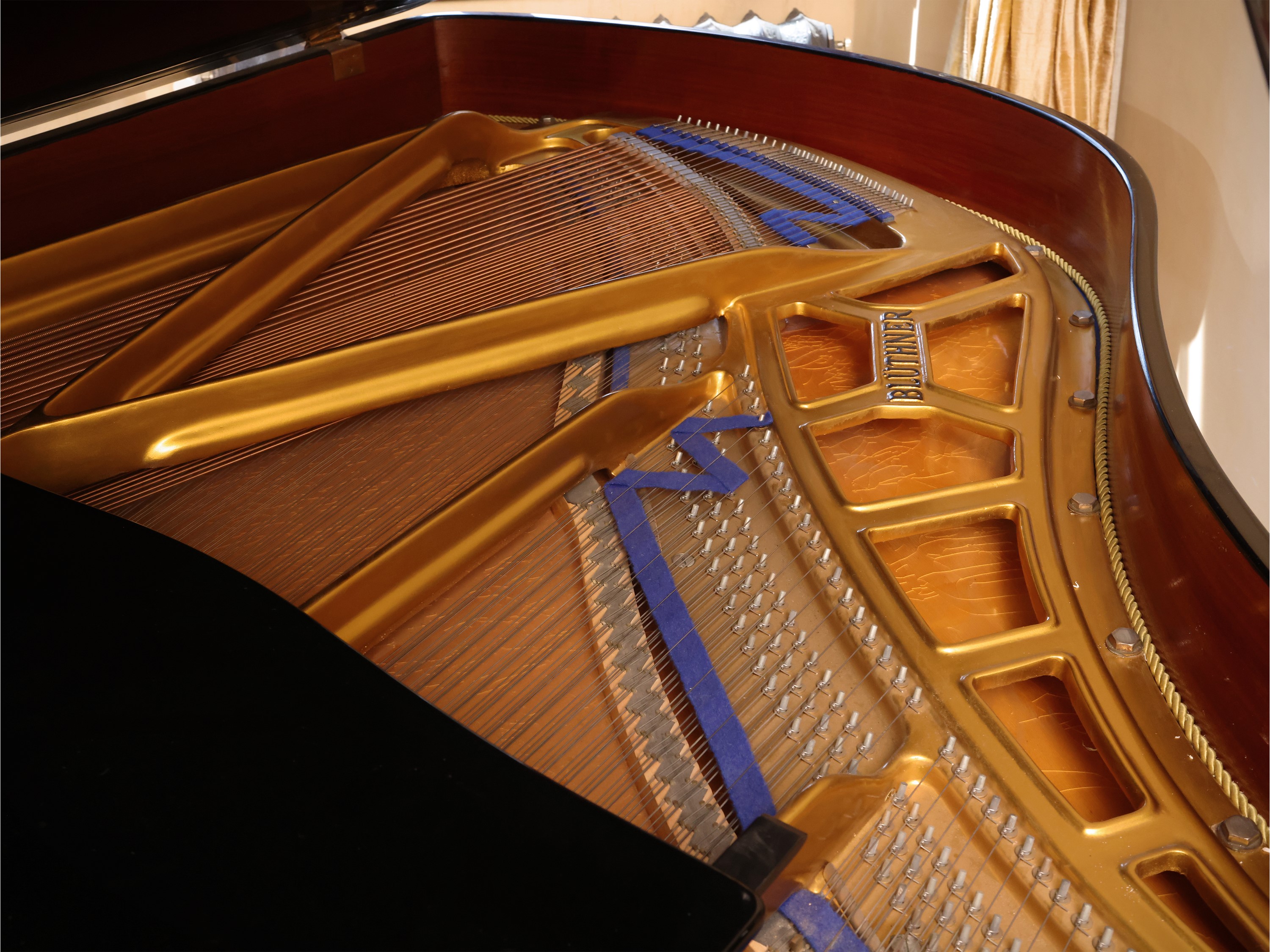 Blüthner, Pianoforte a mezza coda