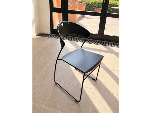 Series of six Juliette chairs, Hannes Wettstein for Baleri