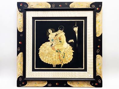 Balletto di carnevale Le-Decò, copia da un dipinto di Georges Barbier