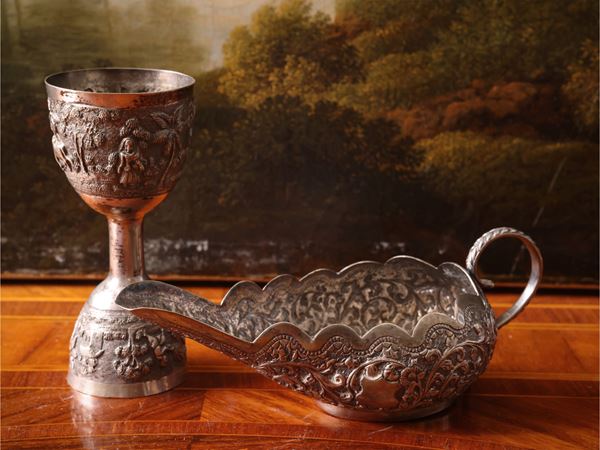 Two collector's accessories in silver