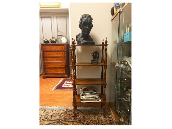 Etagere in legno tenero  (seconda metà del XIX secolo)  - Asta Déballage. Occasioni in asta - Maison Bibelot - Casa d'Aste Firenze - Milano