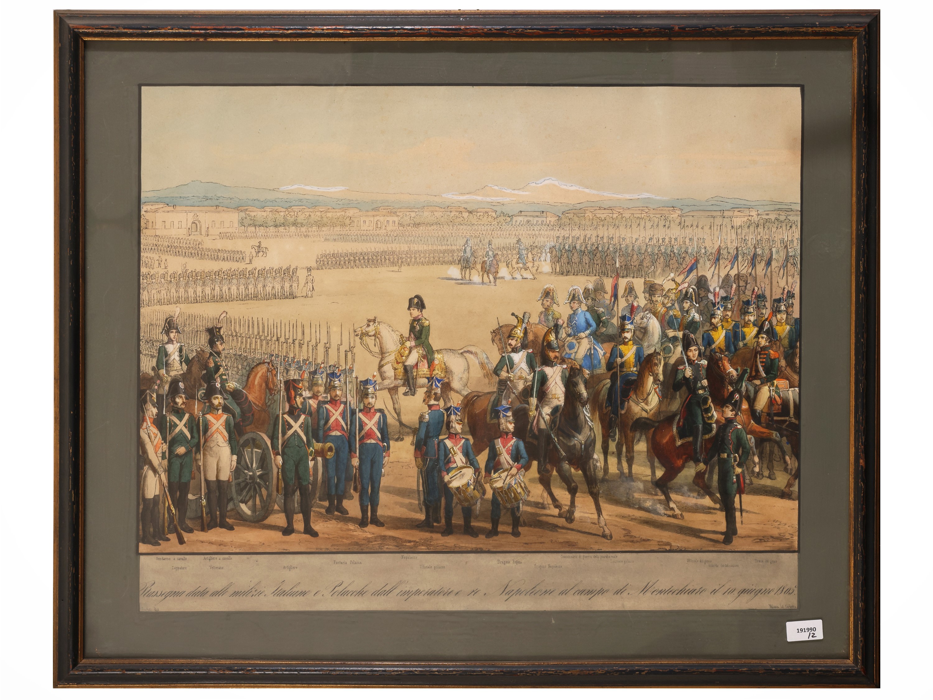 Roberto Focosi (tratti da), Napoleone al Campo di Montecchio (1805) e Napoleone a Venezia (1807),...