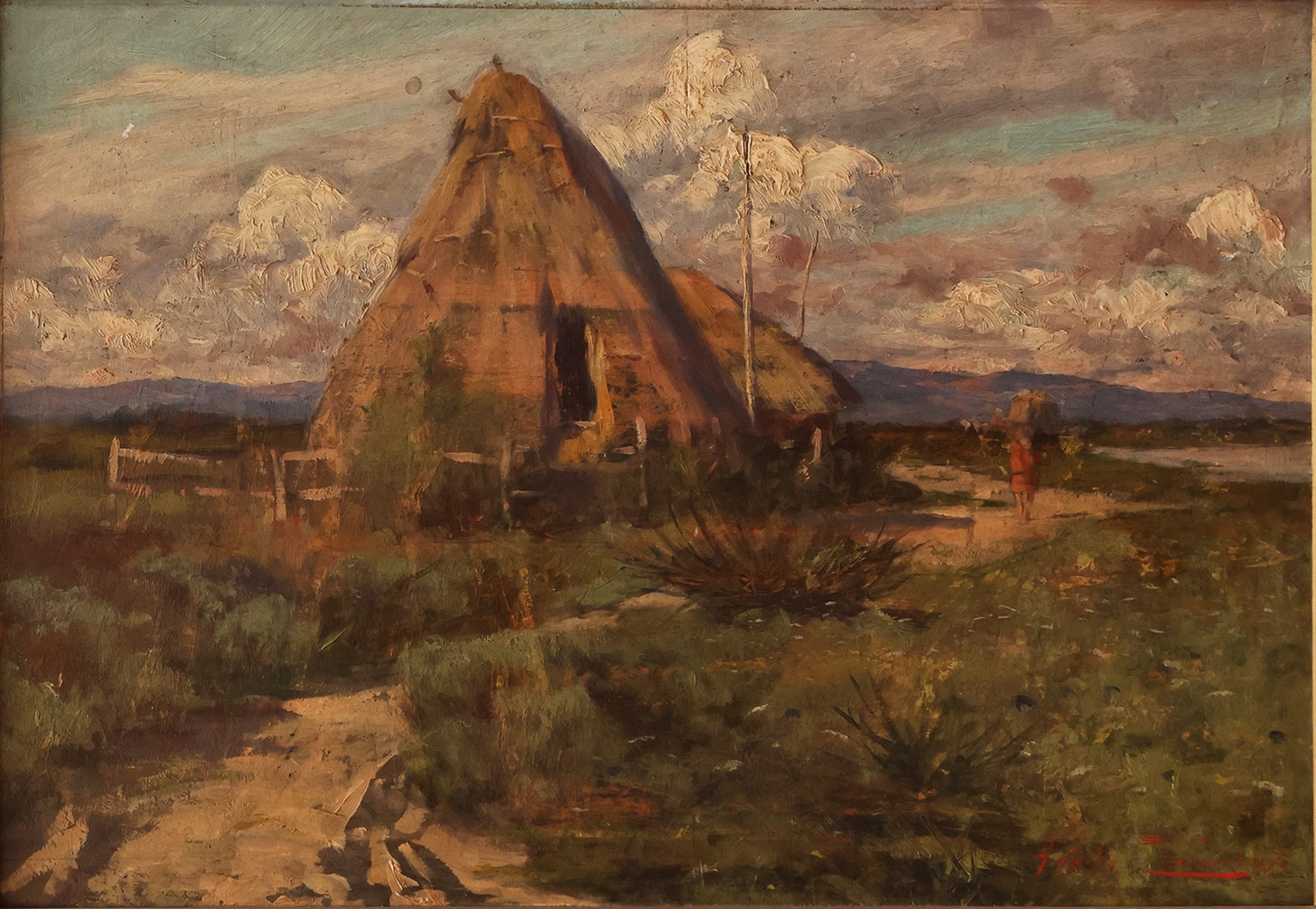 Adolfo Tommasi - Sul Calambrone (studio), 27 agosto 1896