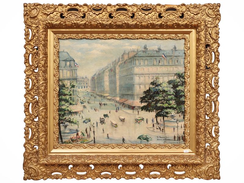 François Gerome - Parigi - Avenue de l'Opéra
