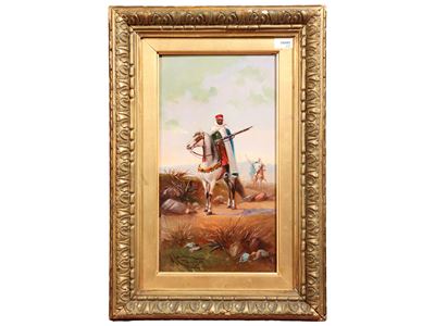 Cavalieri arabi a Tangeri