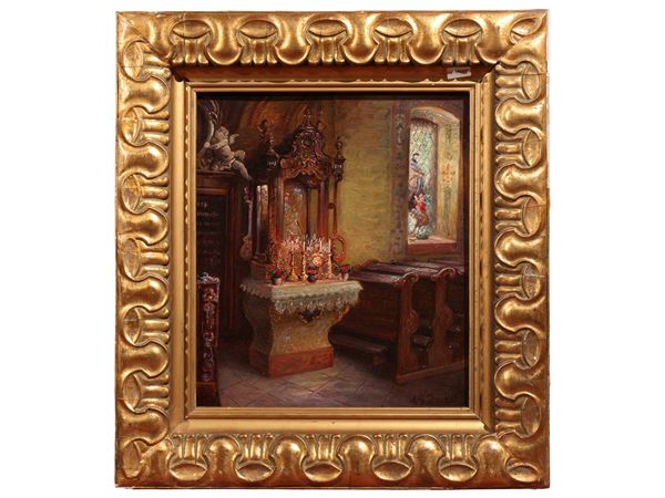 Robert Hugo Jackel - Interno di chiesa