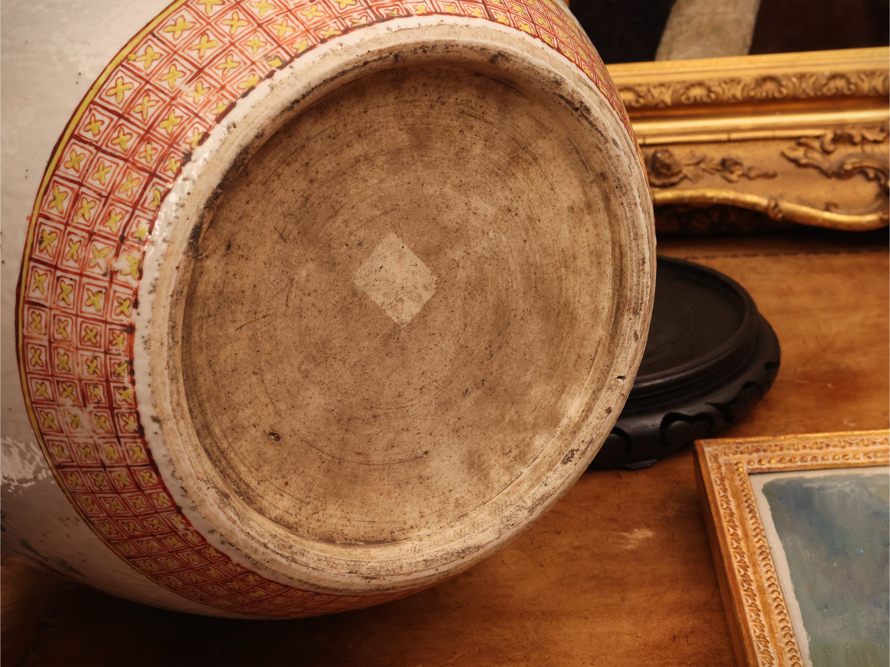 Cina, Vaso in porcellana della Famiglia Rosa (XIX secolo)
