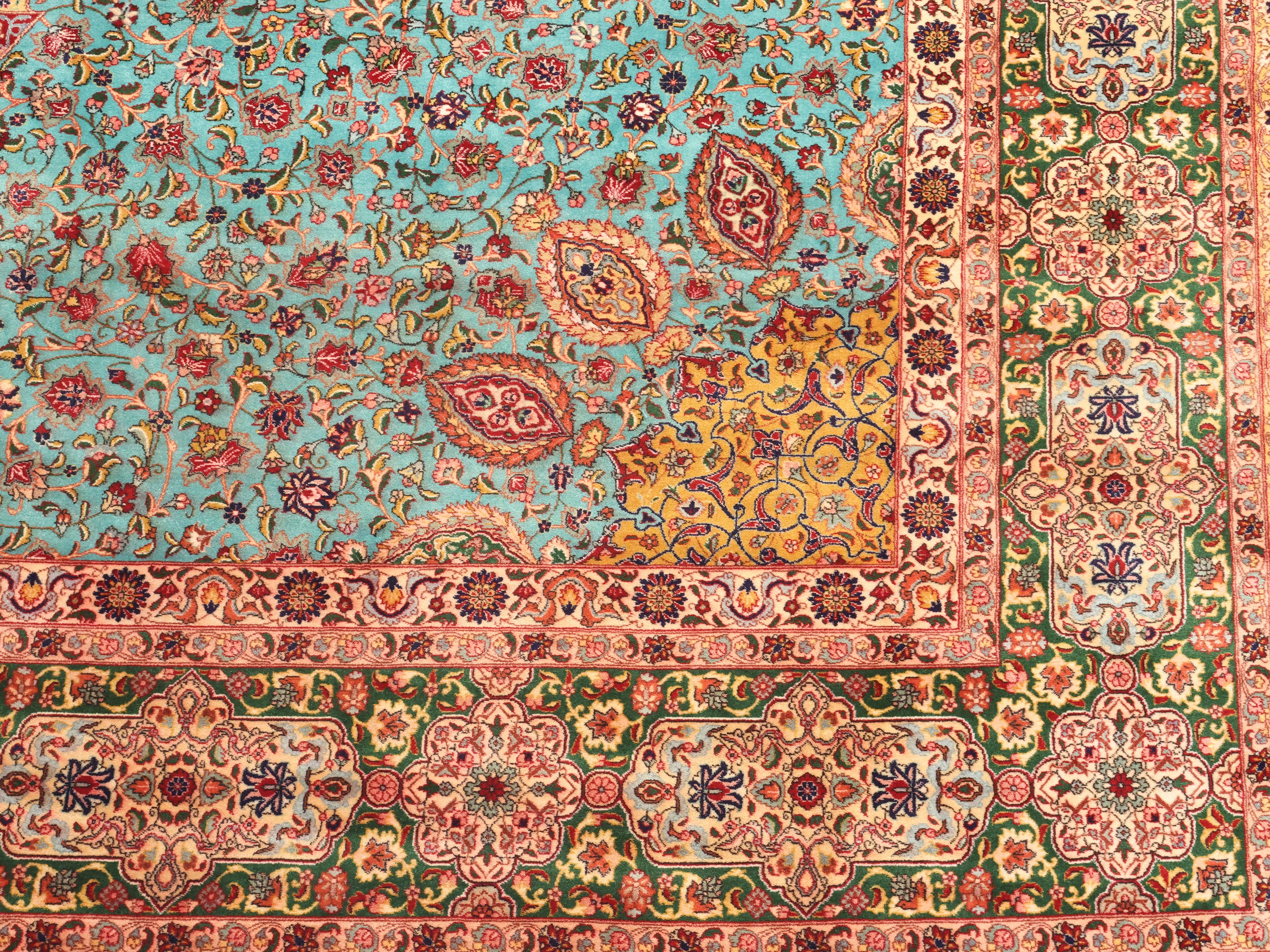 Grande tappeto Tabriz, extra fine, 500 x 345 cm