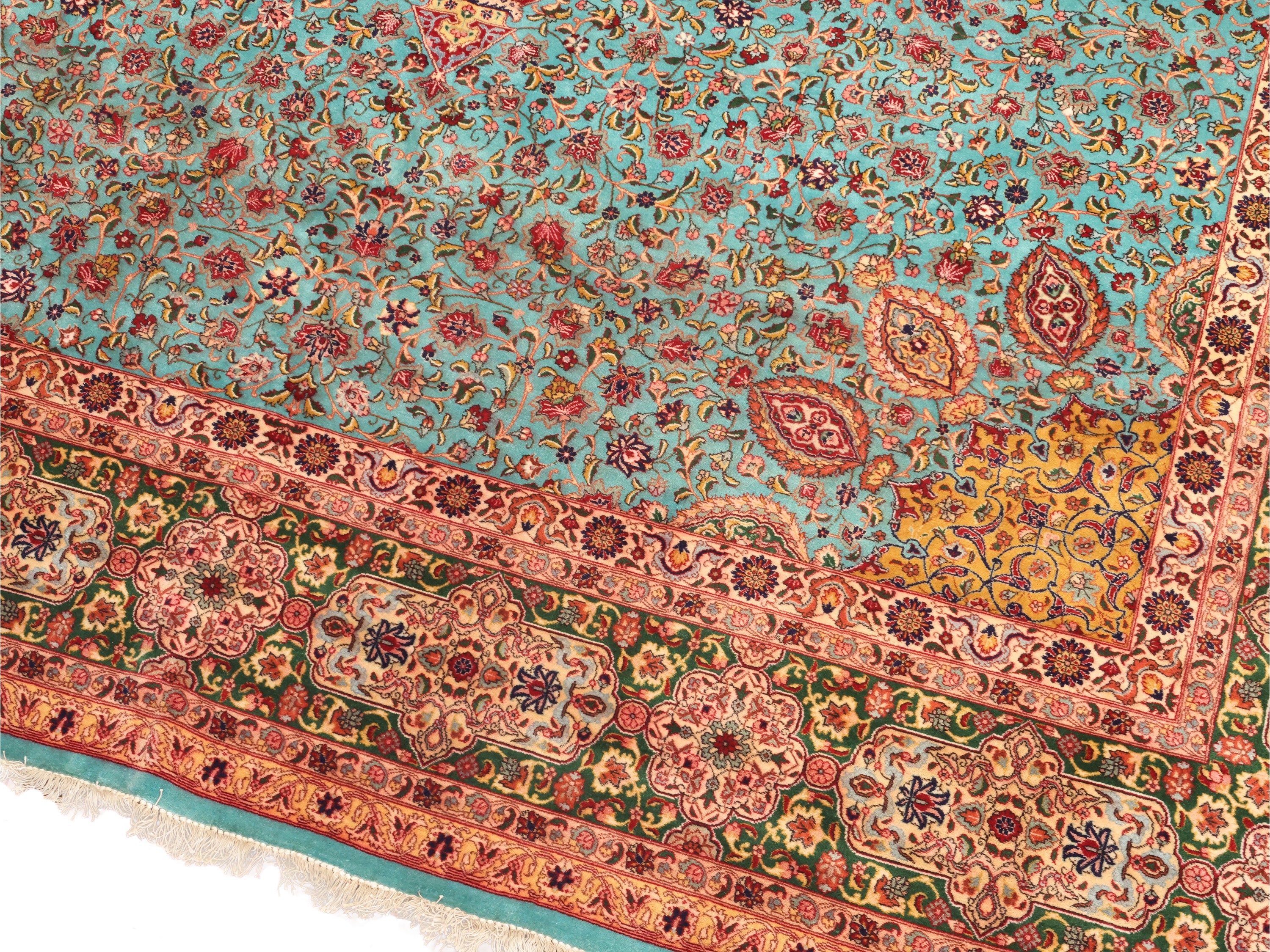 Grande tappeto Tabriz, extra fine, 500 x 345 cm