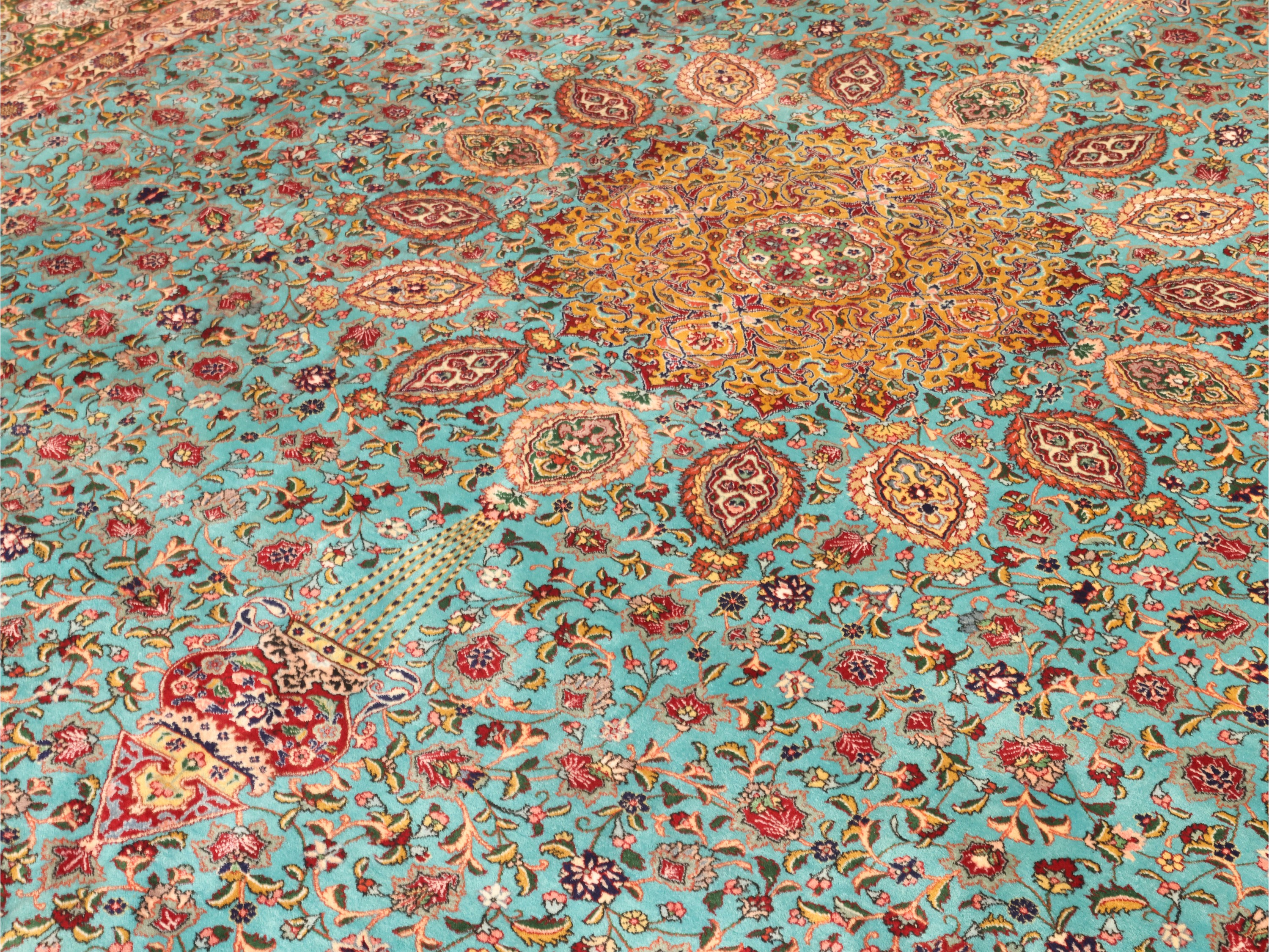 Grande tappeto Tabriz, extra fine, 500 x 345 cm
