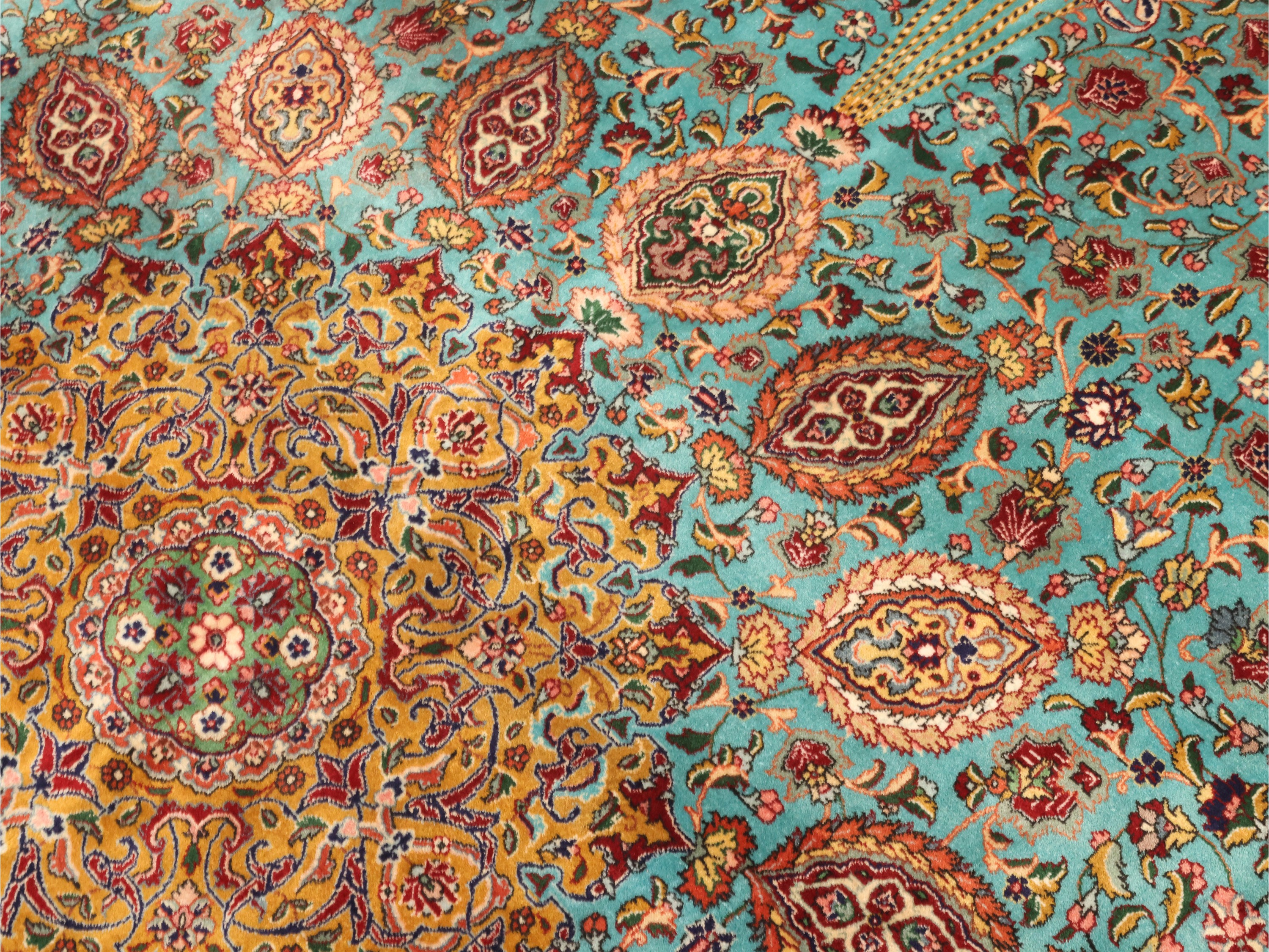 Grande tappeto Tabriz, extra fine, 500 x 345 cm