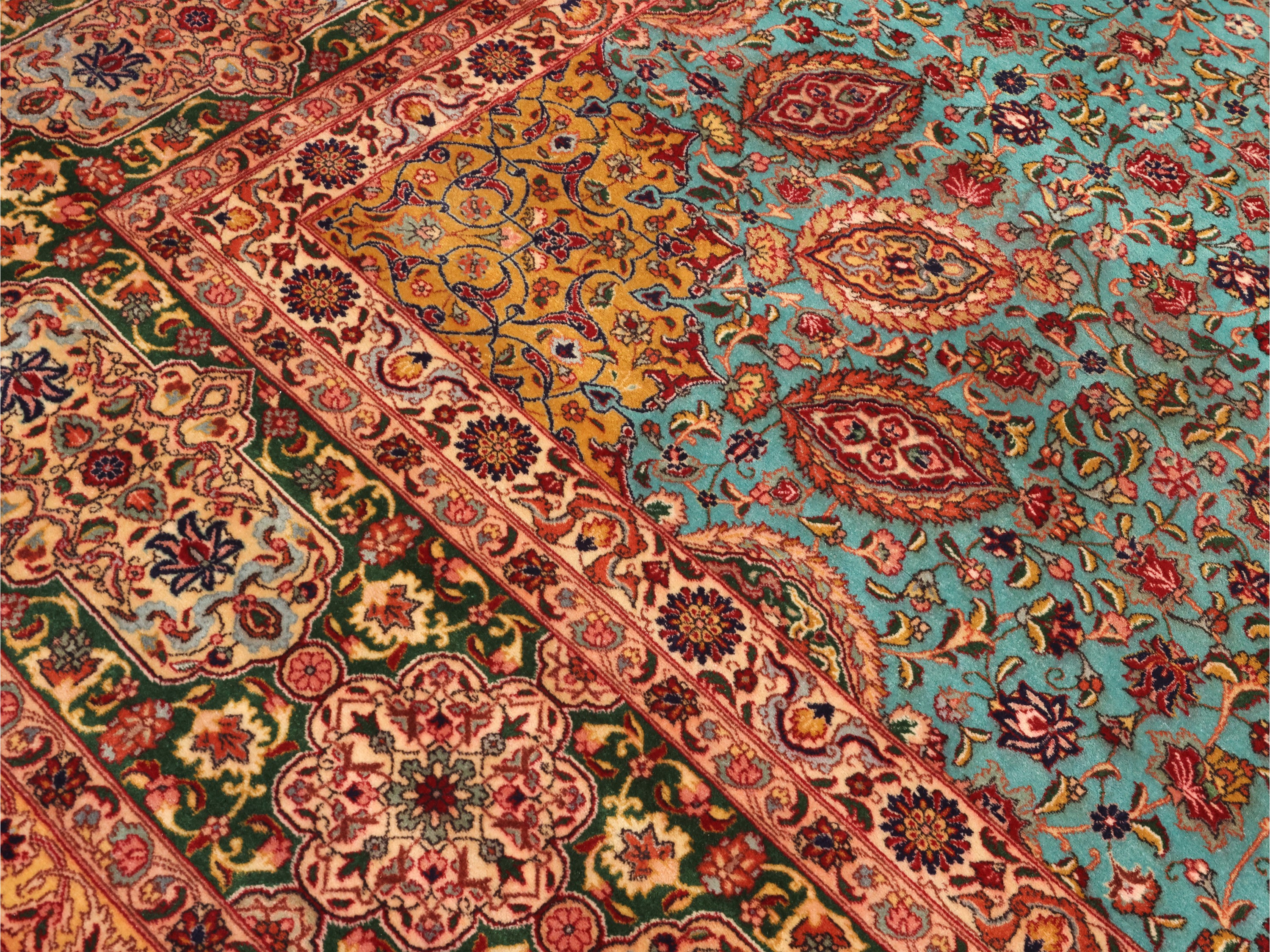 Grande tappeto Tabriz, extra fine, 500 x 345 cm
