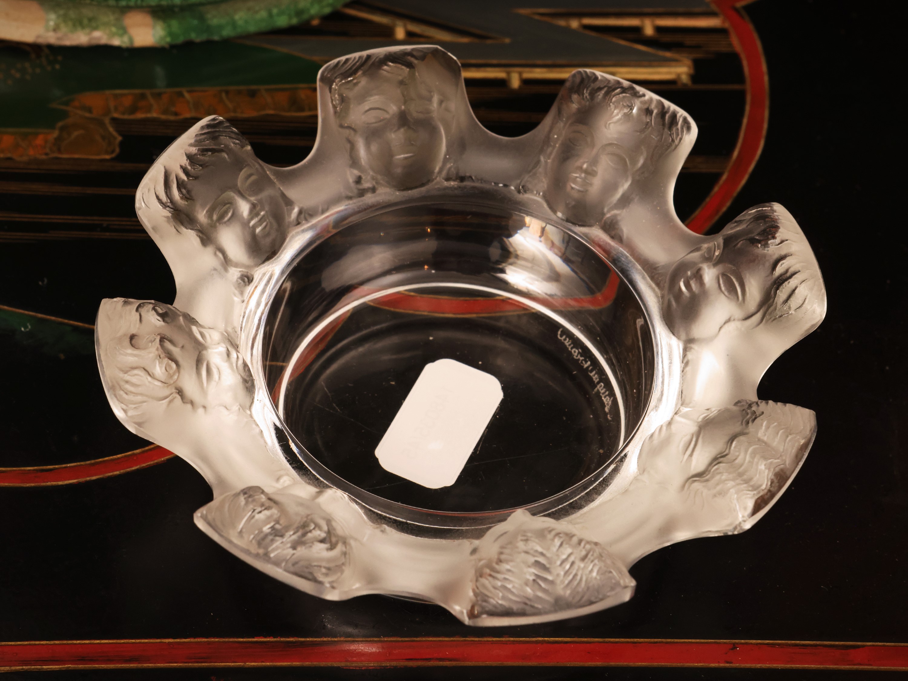 Lalique, Coppa San Nicolas in vetro decorato
