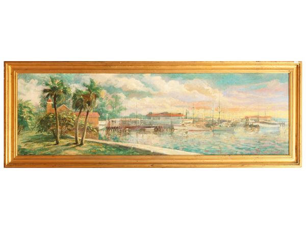 Veduta di St. Augustine in Florida