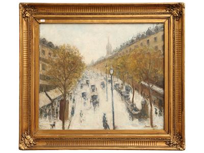 Nevicata a Parigi