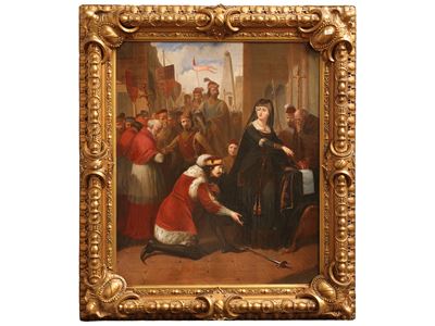 Maria Stuarda, olio su tela