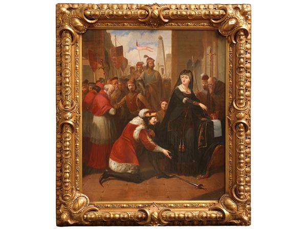Scuola francese della metà del XIX secolo - Maria Stuarda