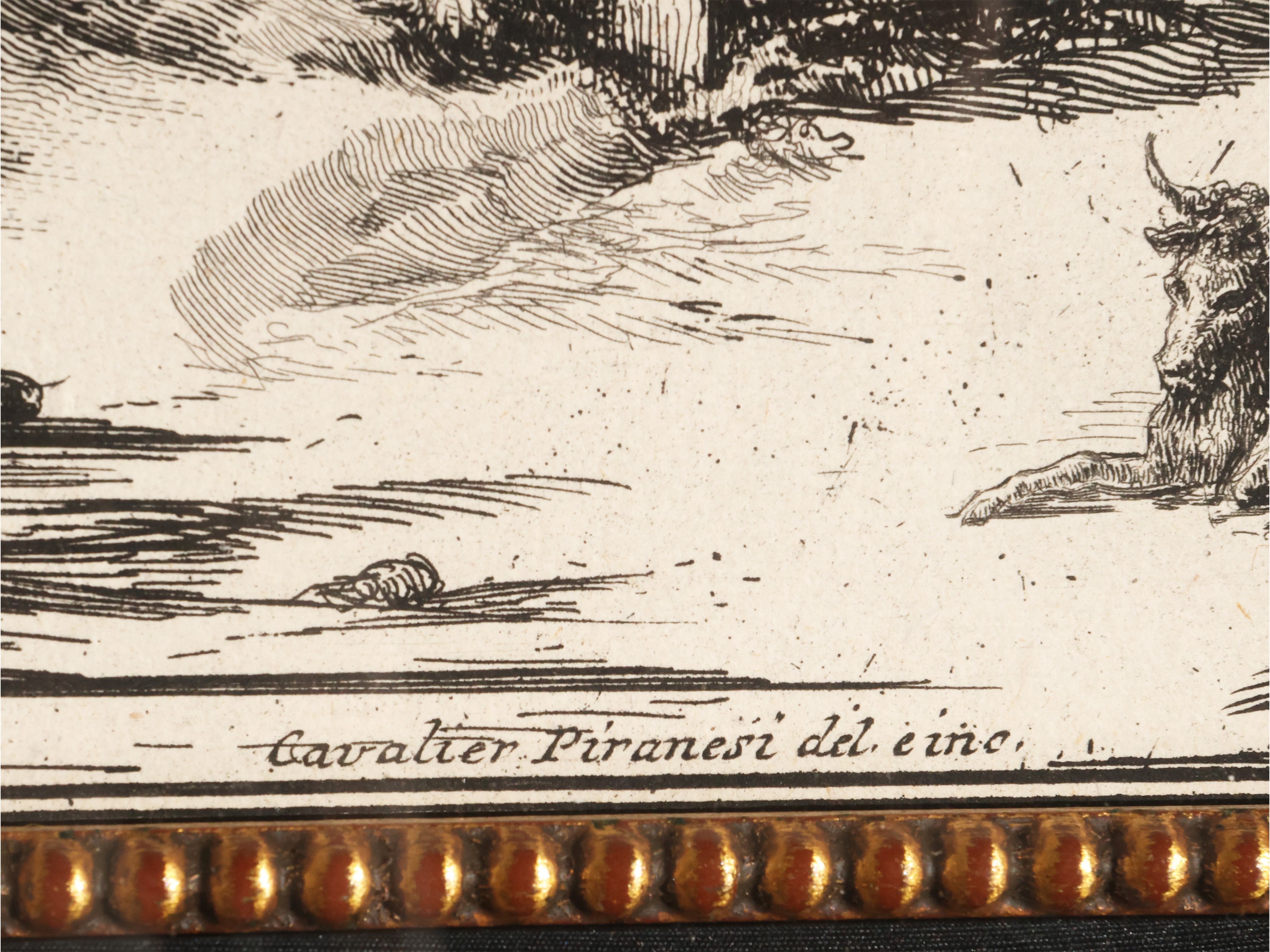 Giovanni Battista Piranesi - Tempio detto volgarmente di Giano, acquaforte