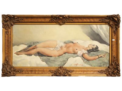 Nudo femminile disteso