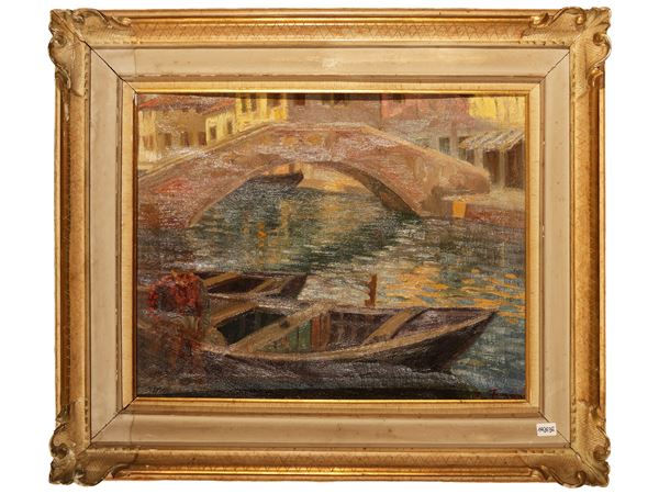 Scorcio di canale veneziano