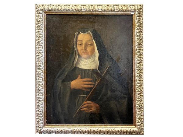 Portrait of a religious woman