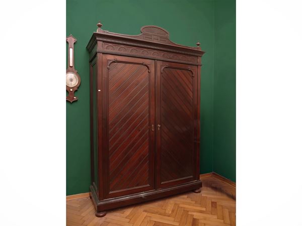 Armadio guardaroba in satinwood