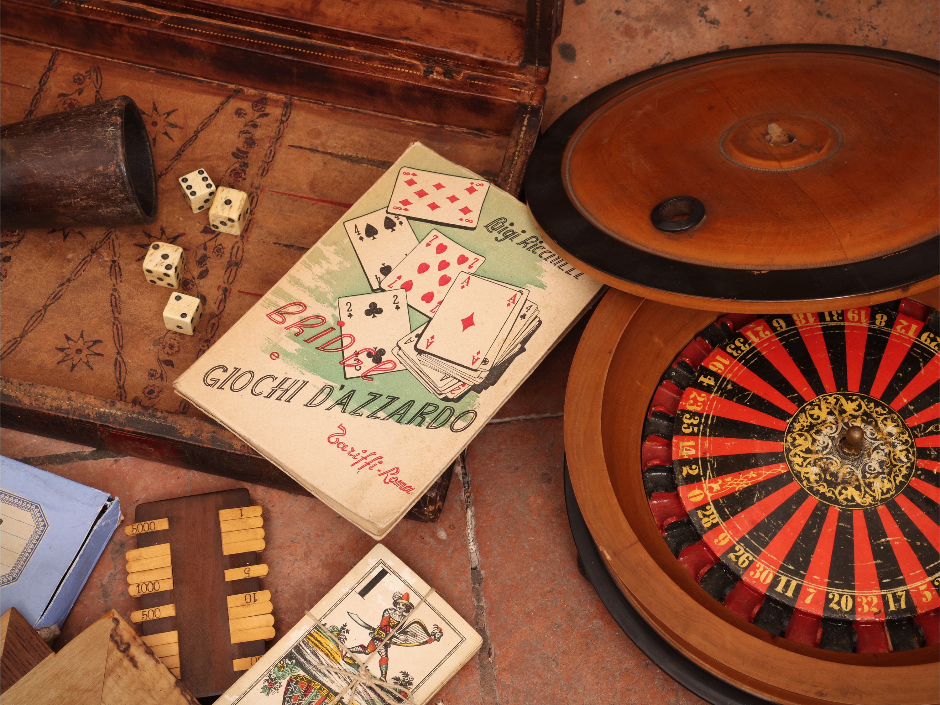 Raccolta di giochi d’epoca e accessori, XIX/XX secolo