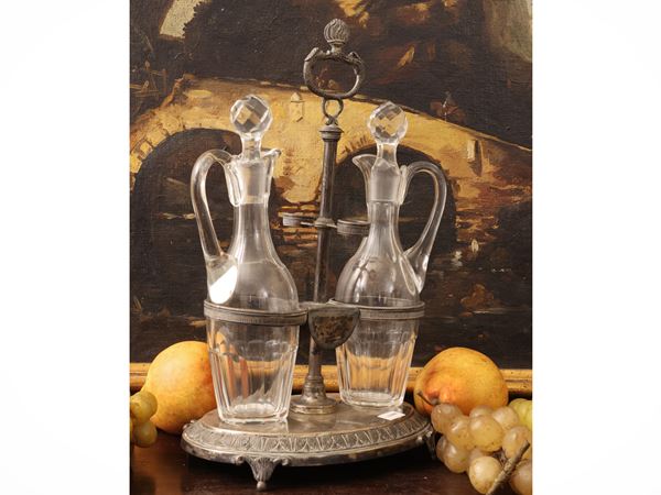 Silver cruet