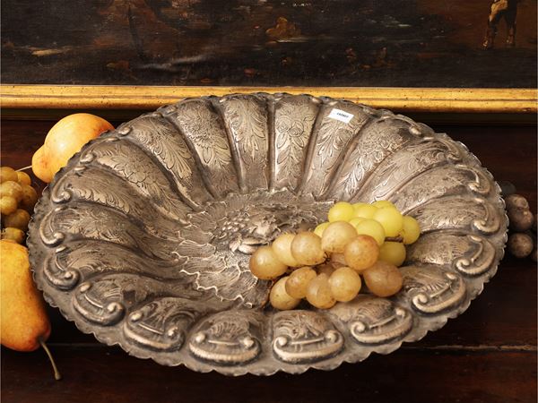 Large silver centerpiece